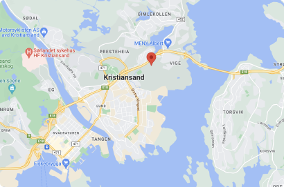 A map of CSM's location